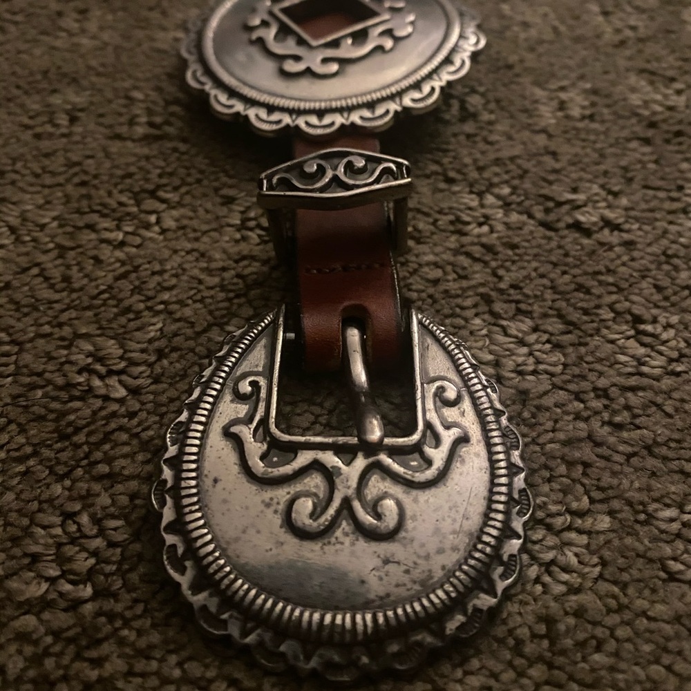 1994 VINTAGE BRIGHTON CONCHO BELT